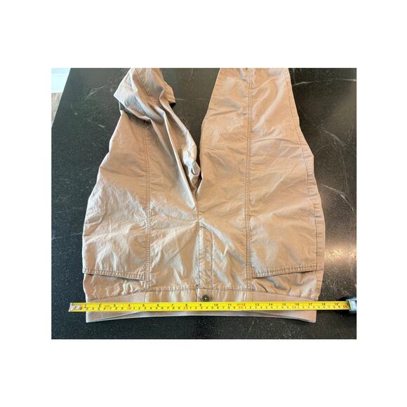 Chico's khaki cotton blend capri pants chico's 2, US 12 - Picture 6 of 7